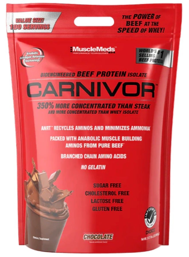 MuscleMeds Carnivor Isolate Protein 8 Lb Chocolate