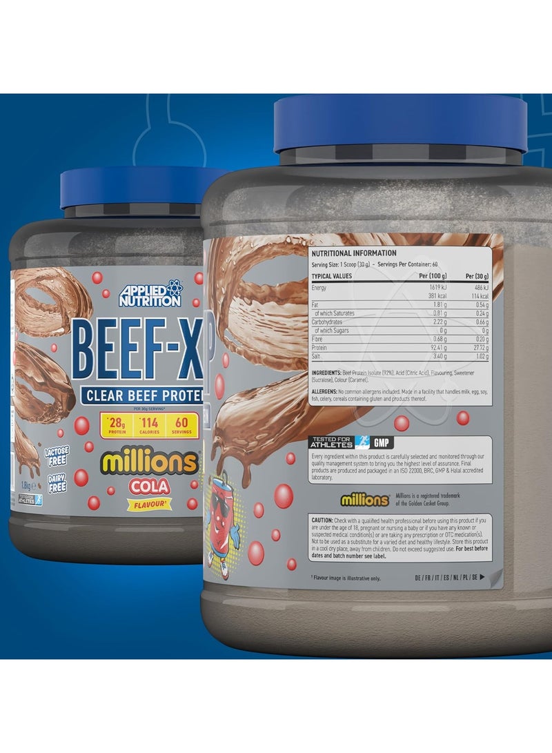 Applied Nutrition Beef-XP 1.8kg Millions Cola Flavor 60 Serving