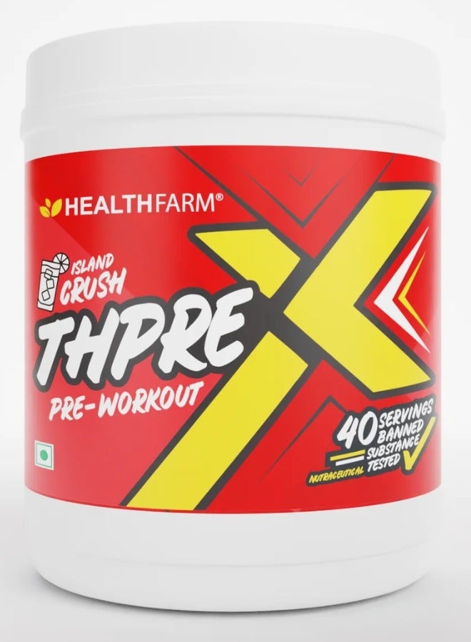 ThPreX Pre-Workout Island Crush Flavour 500Gram