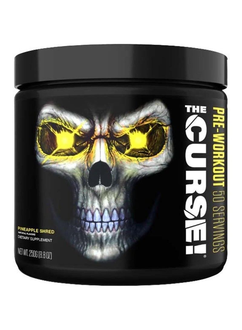 JNX The Curse! Pre-Workout 50 Servings Pineapple Shred 250g