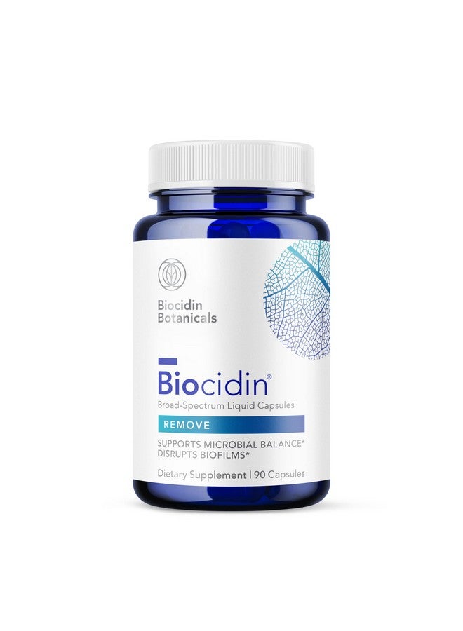 Biocidin Capsules - Gut Cleanse Process & Immune Support Supplement - Supportive Biofilm Disruptor - Promote Digestive Health & Microbial Balance - 18 Botanical Blend (90 Vegan Capsules)