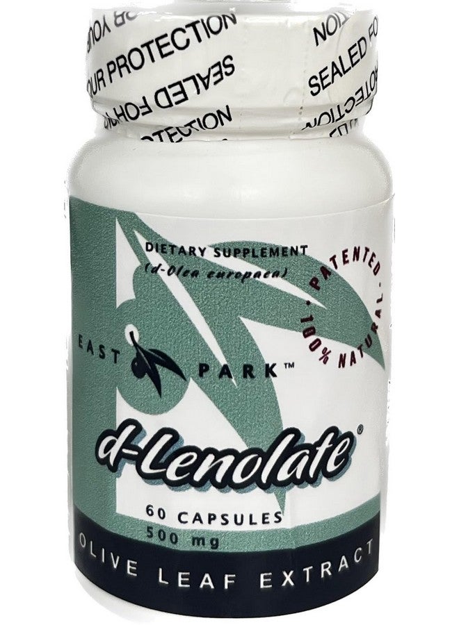 D-Lenolate Olive Leaf Extract (500Mg - 60 Caps) By East Park Research