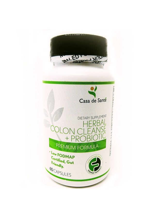 Low Fodmap 15 Day Colon Cleanse, Gentle Natural Herbal Laxative Pills For Women & Men To Cleanse Colon & Support Digestive System With Probiotics Psyllium Husk Senna Leaf & Cascara Sagrada