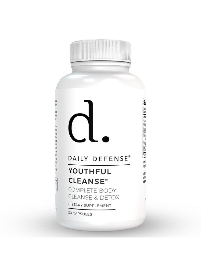 Colon Cleanse Youthful Cleanse Colon Cleanser & Detox For Optimal Gut Health, & Regular Bowel Movements - Detox Cleanse With Cascara Sagrada, Psyllium Husk & Senna Leaf