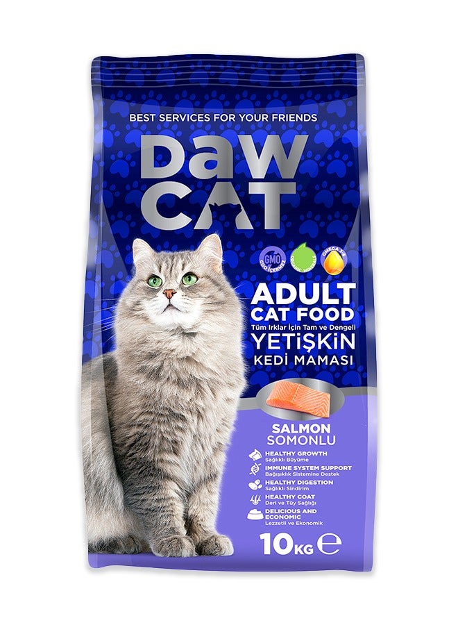 Adult Cat Food With Salmon - 10 Kg