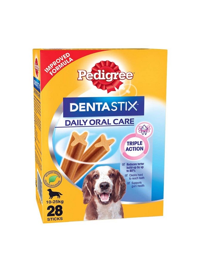 Dentastix Oral Care Dog Treat, Adult Medium Breed (10-25 Kg), 720 G, Recommended By Vets, Supports Gum Health, Reduces Risk Of Gum Diseases