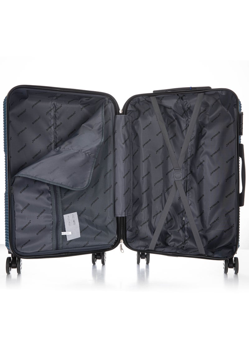 Hard Case Travel Luggage Set 3Pcs With Spinner Wheels 20/24/28 Inches