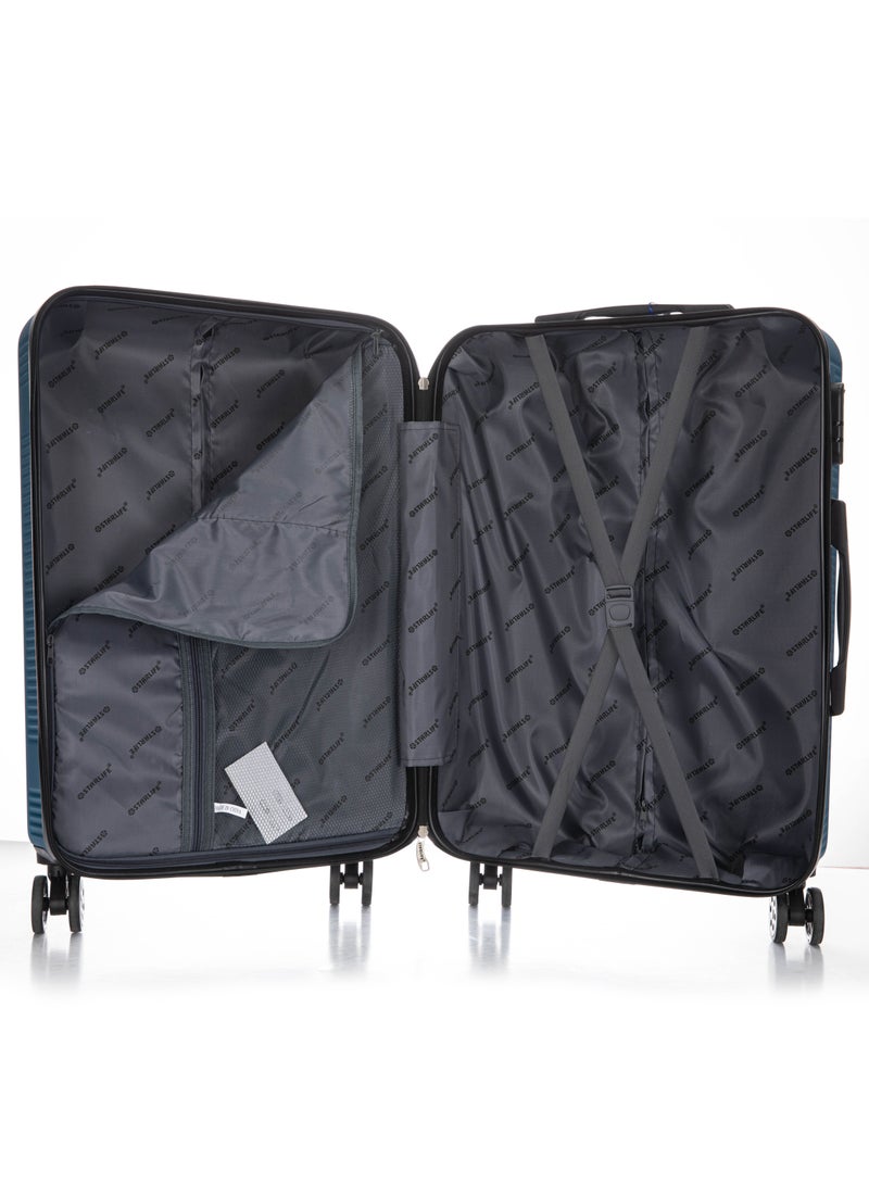 Hard Case Travel Luggage Set 3Pcs With Spinner Wheels 20/24/28 Inches