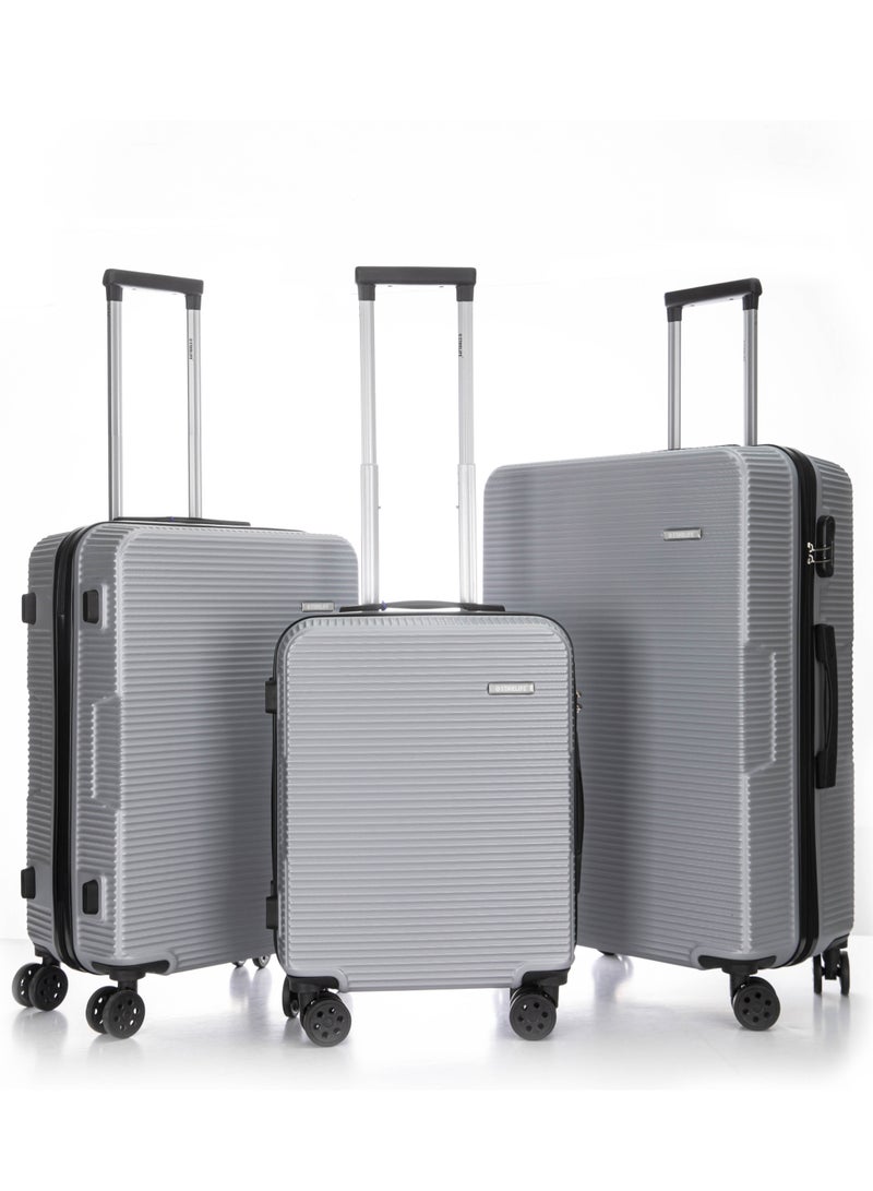 Hard Case Travel Luggage Set 3Pcs With Spinner Wheels 20/24/28 Inches