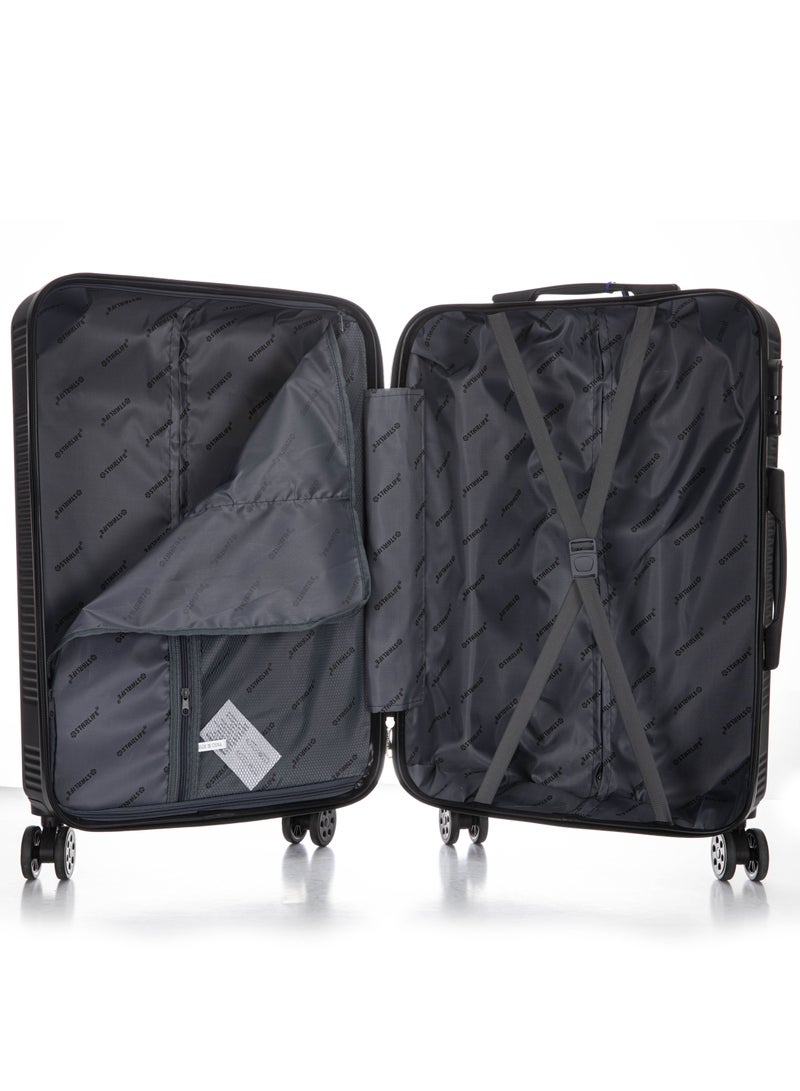 Hard Case Travel Luggage Set 3Pcs With Spinner Wheels 20/24/28 Inches