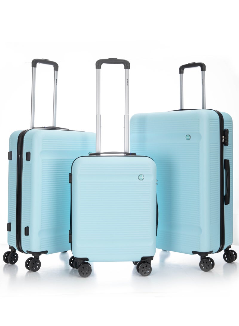 Hard Case Travel Luggage Set 3Pcs With Spinner Wheels 20/24/28 Inches