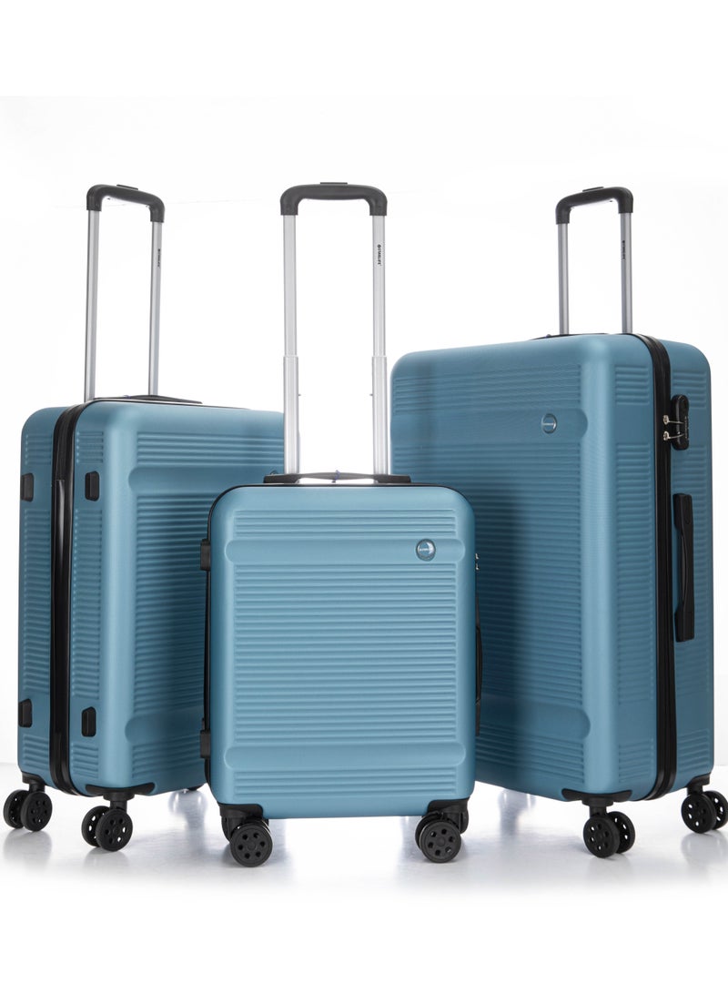 Hard Case Travel Luggage Set 3Pcs With Spinner Wheels 20/24/28 Inches