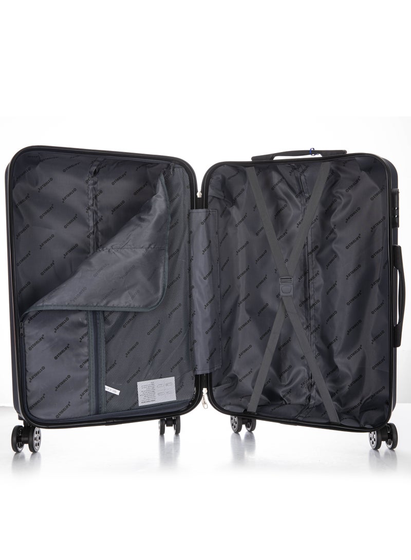 Hard Case Travel Luggage Set 3Pcs With Spinner Wheels 20/24/28 Inches