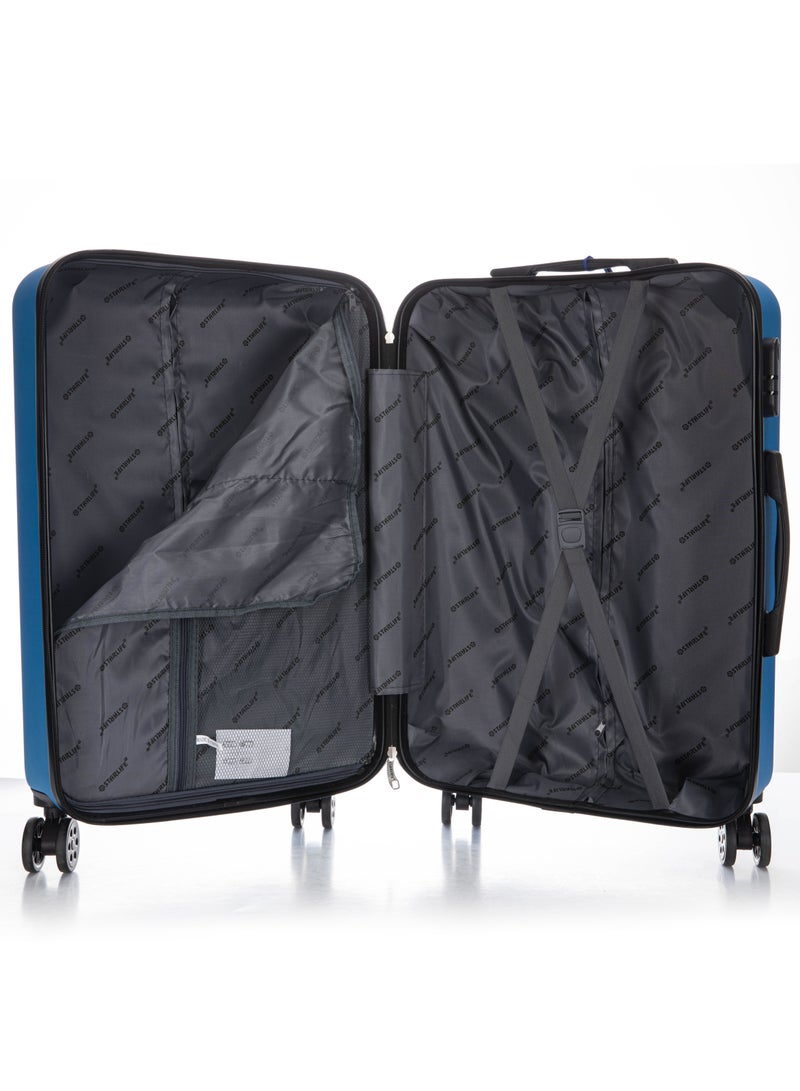 Hard Case Travel Luggage Set 3Pcs With Spinner Wheels 20/24/28 Inches