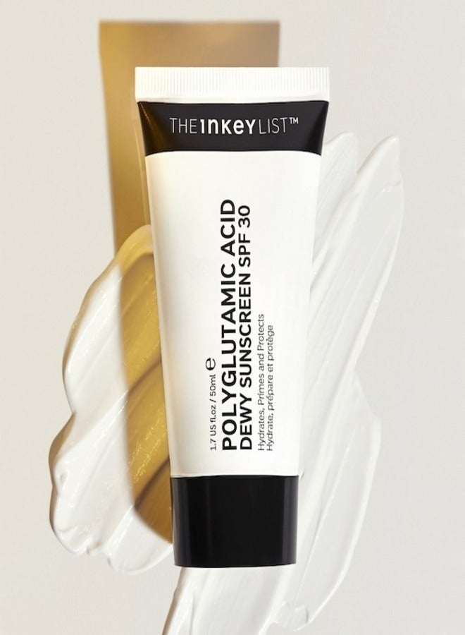 THE INKEY LIST Polyglutamic Acid - Dewy Sunscreen SPF30 50ml