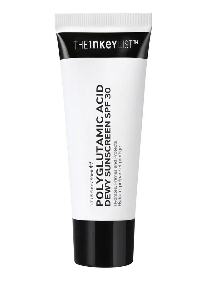 THE INKEY LIST Polyglutamic Acid - Dewy Sunscreen SPF30 50ml