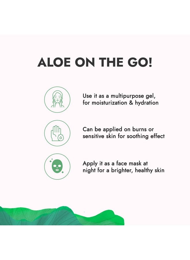 Pure Aloe Vera Skin Gel 500G For Face & Hair | Hydrating, Moisturizing, Soothing Skin | Multipurpose Gel - Pack Of 2