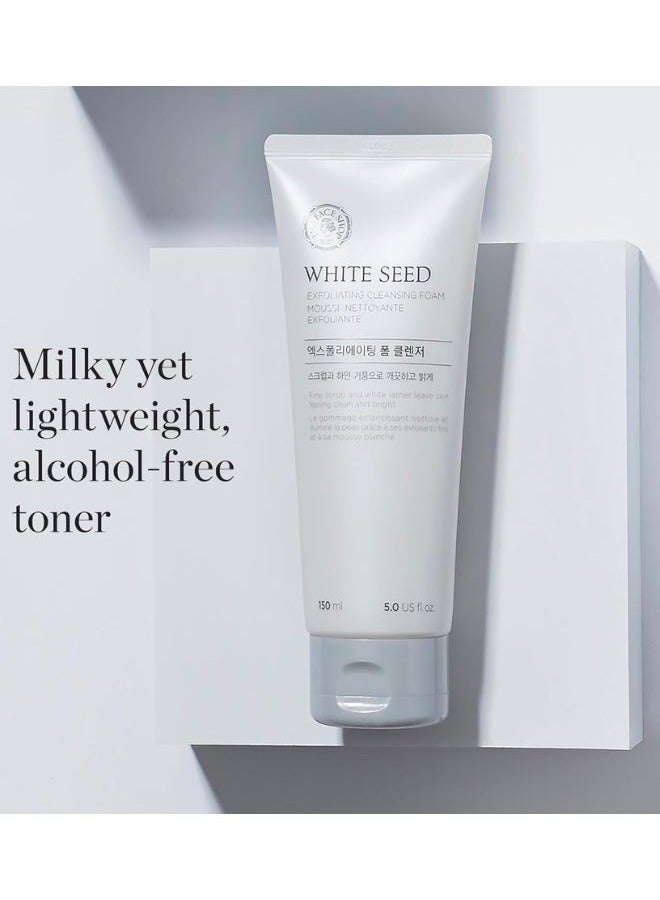 White Seed Exfoliating Cleansing Foam 150ml