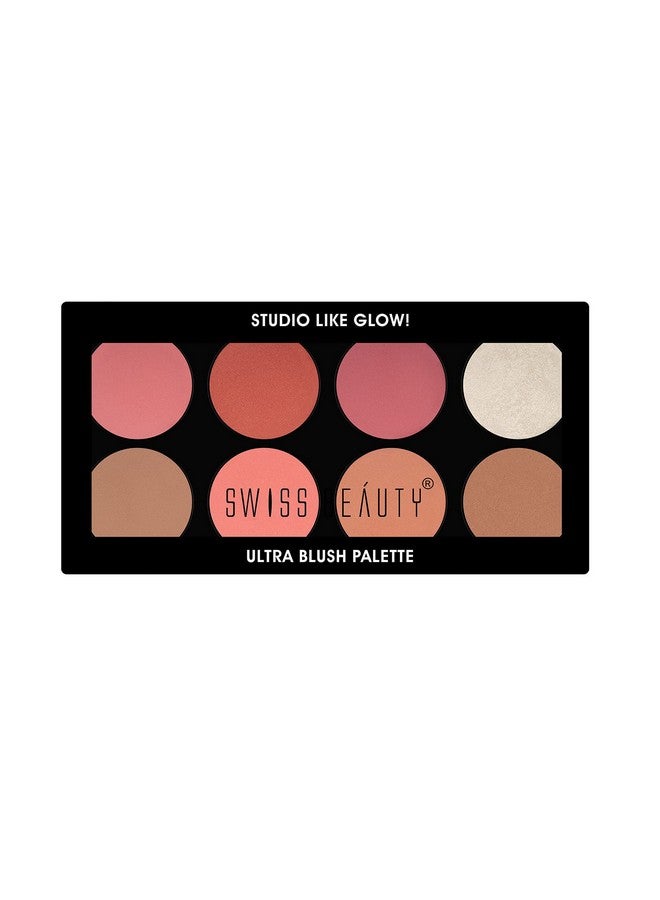 Ultra Blush Palette With Highly Blendable Shades | Pigmented Blusher For A Natural Flush | Shade-3, 16Gm|