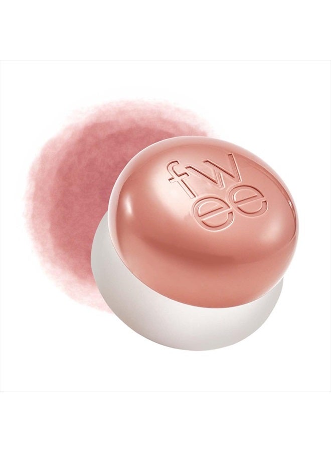 Lip&Cheek Blurry Pudding Pot | Just me Moment - Without | Makeup Blush, Buildable Lightweight, Multi-Use Soft Matte Finish | 5g