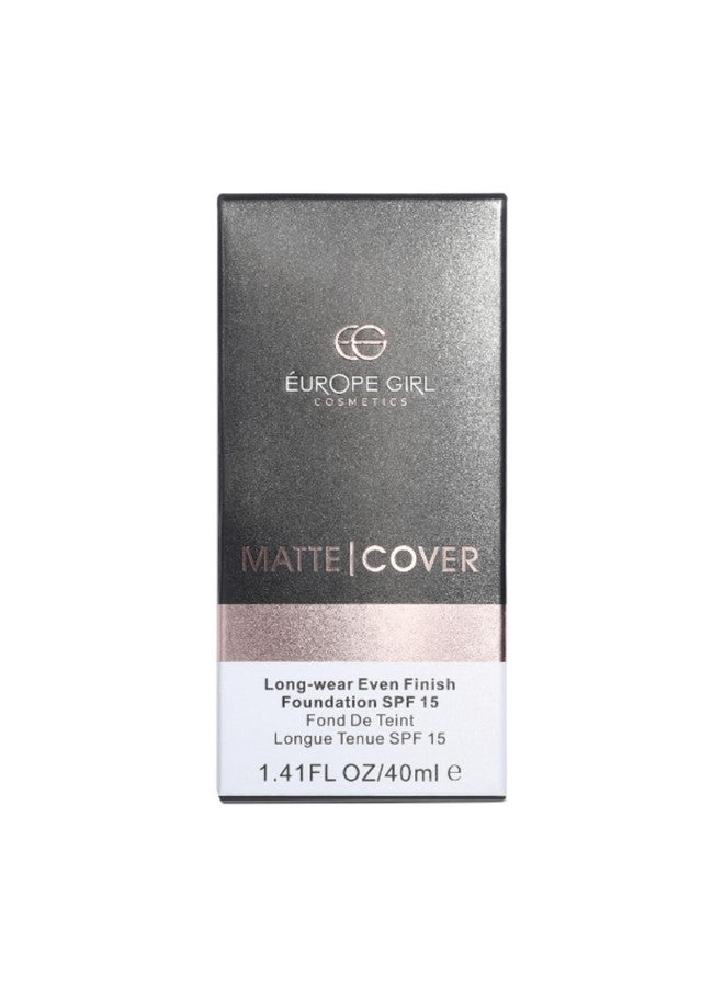 Matte Cover Foundation (Light Pink Undertone-115)