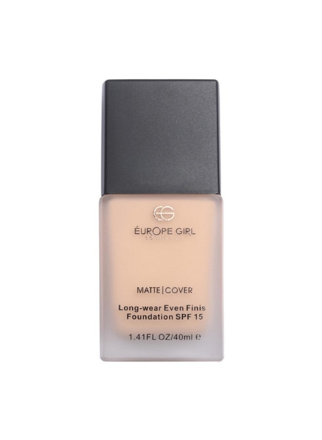 Matte Cover Foundation (Light Pink Undertone-115)