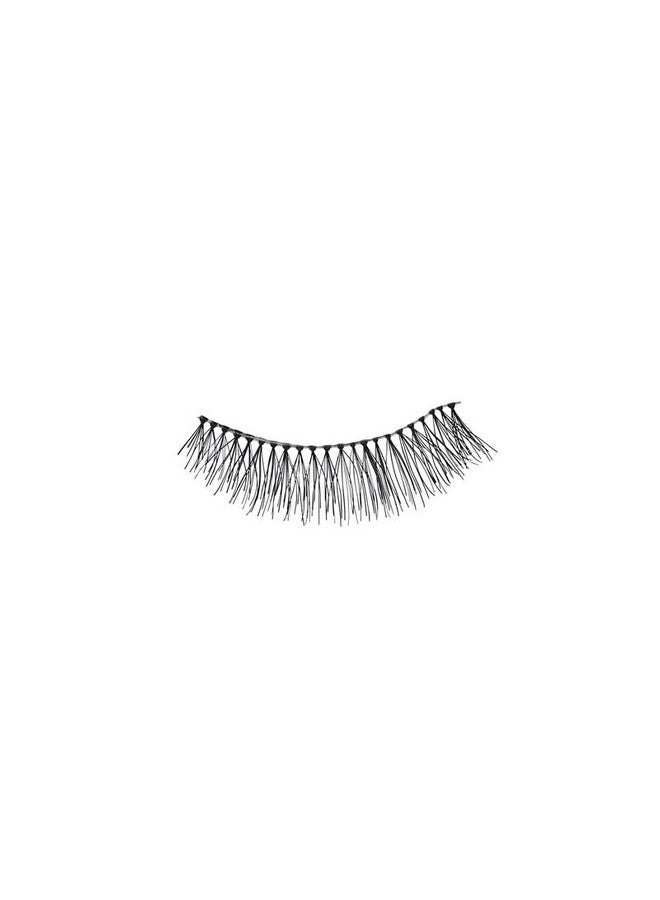 54 Eyelashes For Women - Pack Of 5 Tapered Handmade Eye Lashes | Lightweight False Lashes With Premium Virgin Hair | Invisible Band | For Glam Look & Enhance Beauty (Black) - 5 Pair