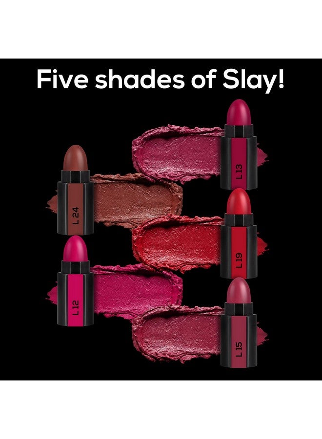 Fab 5 Glossy 5 In 1 Lipstick 7.5 Gm - Five Shades In One - Moisturizing & Nourishing, Long Lasting, Glossy Finish - Intense Color Payoff - Compact, Glides Smoothly With One-Stroke Application