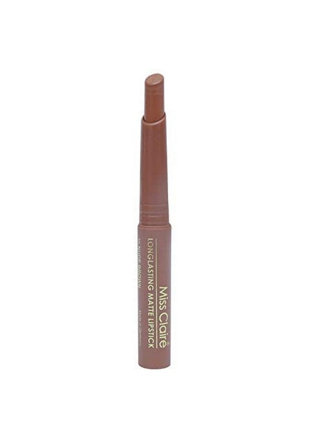 Miss Claire Miss Claire Longlasting Matte Lipstick Nude Brown 36, Brown, 2.5 Grams, Nude Brown, 2 G