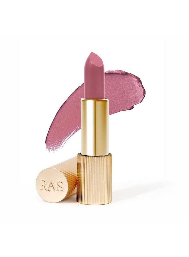 Lumiere Satin Matte Lipstick | 8-Hr Long Stay Creamy Matte, Non-Drying, Lightweight & Pigmented | Natural Infusion Of Argan & Avocado | Vegan, Cruelty-Free (Pink Cashmere)