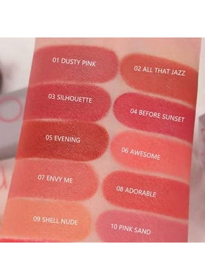 Zero Matte Lipstick 01 Dusty Pink (Pack Size:3G) (09 Shell Nude)