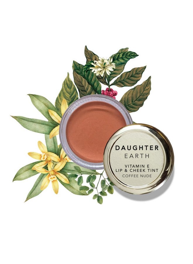 Vegan Lip And Cheek Tint | Matte Natural Blush For Women | Lip Tint With Vitamin E | Nourishing Cheek Tint 4.5G Coffee Nude