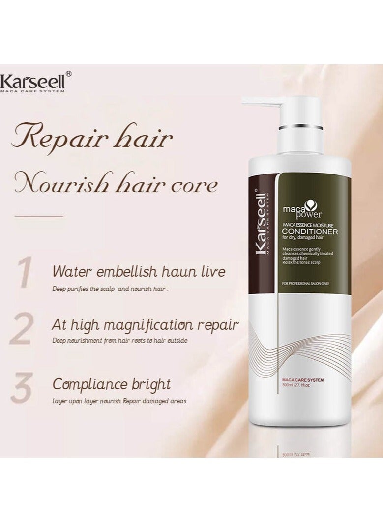 Hair Conditioner Karseell Argan Oil Organic Deep Conditioning Treatment Cream For Dry Damaged Coloured Hair 500 ml