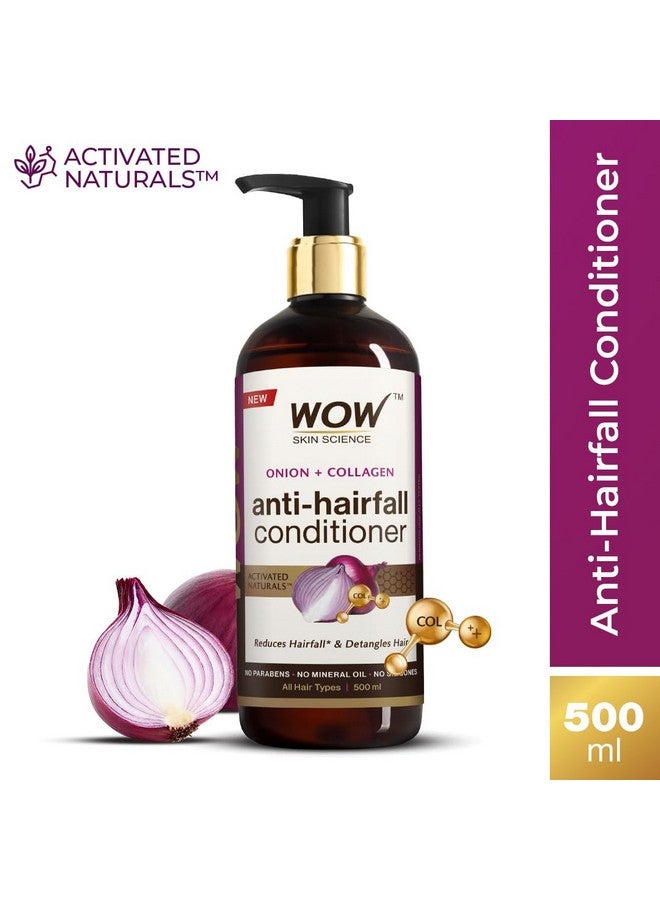 Red Onion Black Seed Oil Hair Conditioner With Red Onion Seed Oil Extract, Black Seed Oil & Hydrolyzed Wheat Protein - No Parabens, Mineral Oil, Silicones, Color & Peg - 500Ml