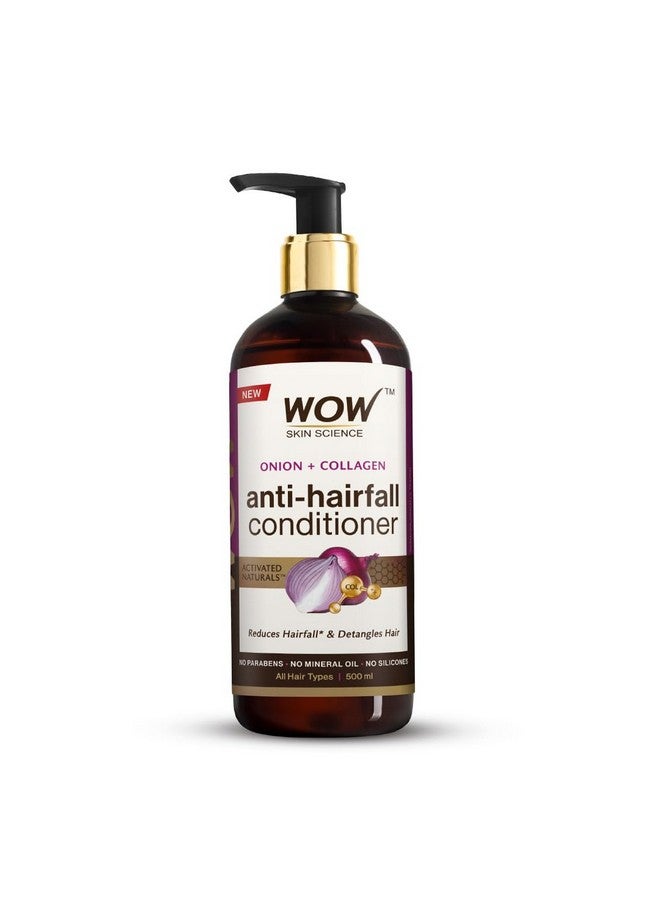 Red Onion Black Seed Oil Hair Conditioner With Red Onion Seed Oil Extract, Black Seed Oil & Hydrolyzed Wheat Protein - No Parabens, Mineral Oil, Silicones, Color & Peg - 500Ml