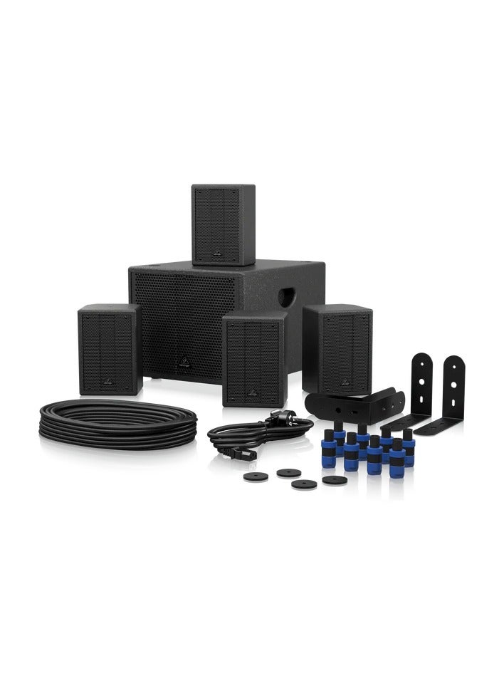 Behringer SAT1004Bundle Complete PUB Installation Speaker Bundle with 4