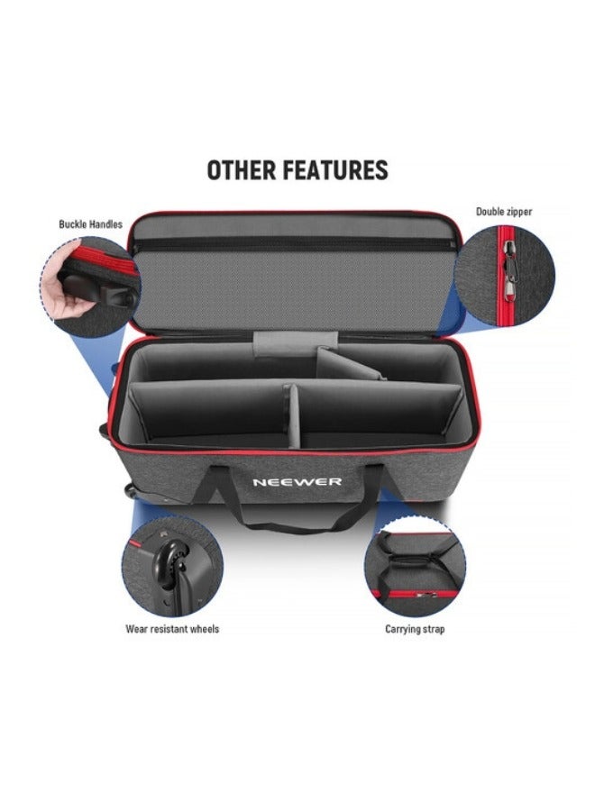 Neewer PB009 Trolley Case with Wheels