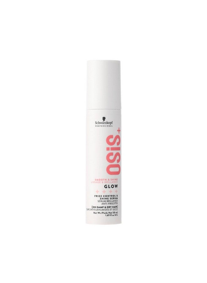 Sional Osis+ Glow Anti-Frizz Shine Serum I For Frizz Reduction And Shine | Vegan | Leave-In Hair Serum | Silicon Free | 50Ml