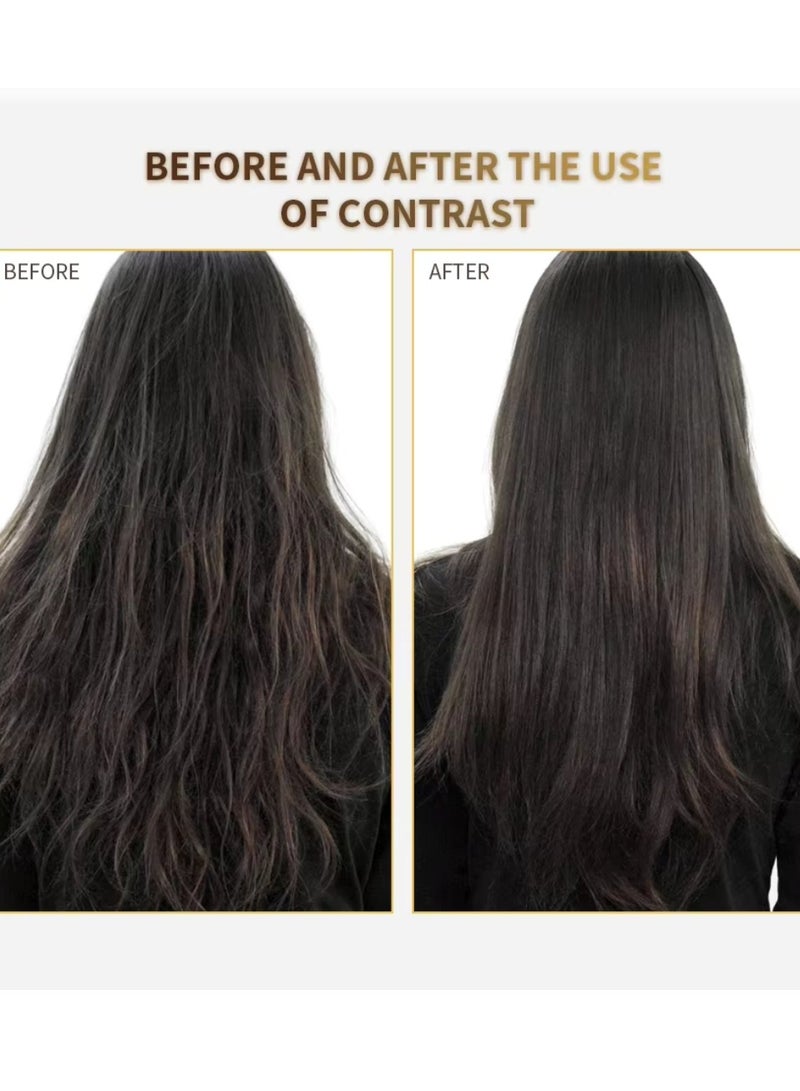 500ml Keratin Collagen Hair Mask Nourishes Hair Repair Damaged Hair Keratin Hair Mask, Moisturizing Hydrating Nourishing Collagen Hair Mask Collagen Hair Cream