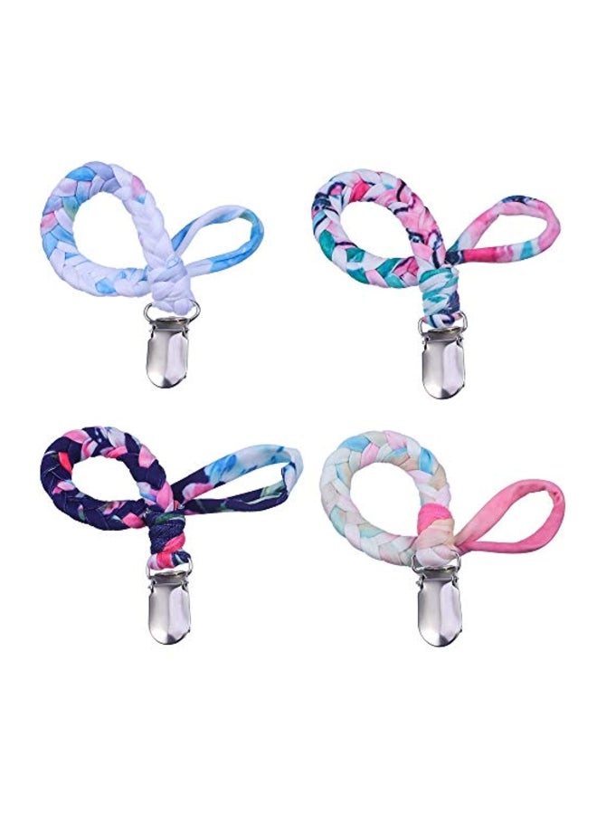 4-Piece Pacifier Clip