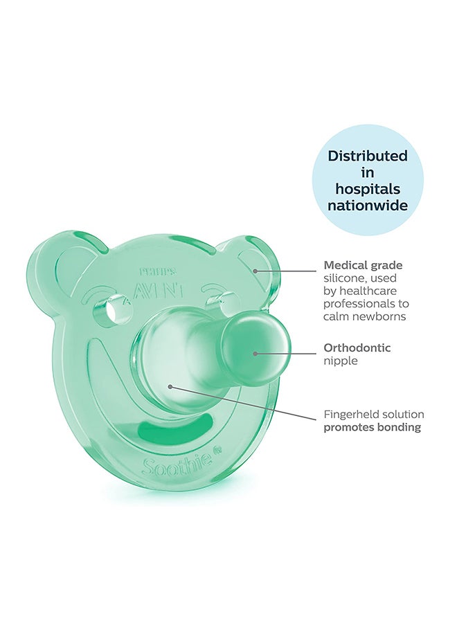 2-Piece Super Soothe Pacifier - Green