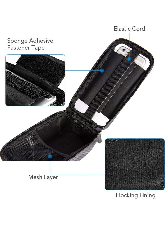 Bicycle Handlebar Bag With Touchscreen Phone Case
