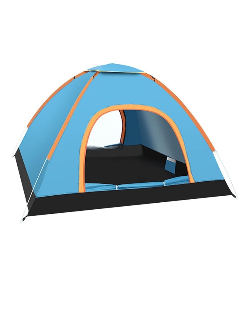 Automatic Pop Up Camping Tent, Portable Instant Pop Up Tent Ideal for CampingLightweight Waterproof Backpacking Tent, Set Up in Seconds, 200X150X100cm