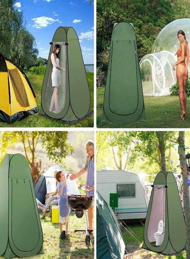 Outdoor Changing Clothes Tent, Pop Up Shower Tent, Portable Folding Toilet Tent with Carry Bag, Beach Dressing Changing Room, Outdoor Tent Suitable for Shower/Toilet/Camping/Beach