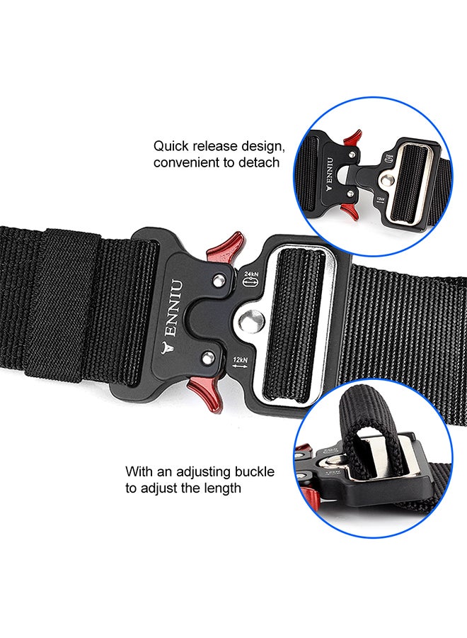 Quick Release Tactical Belt With Heavy Duty Waist Band