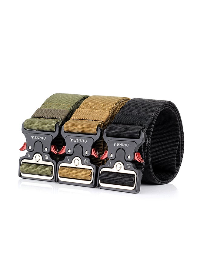 Quick Release Tactical Belt With Heavy Duty Waist Band