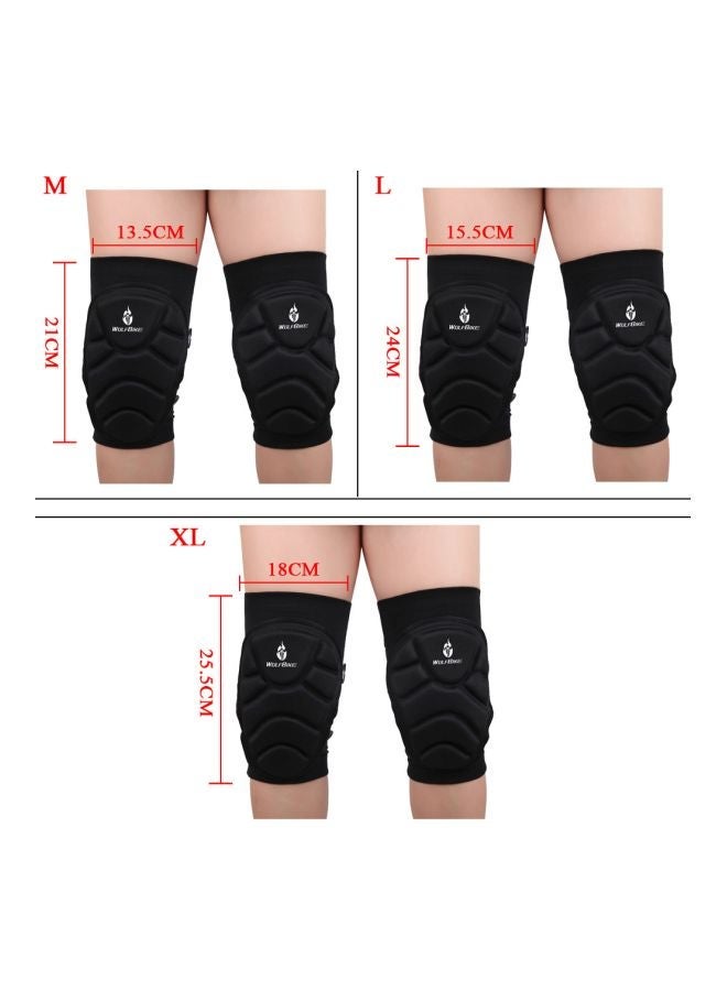 2-Piece Elastic Knee Protector Pad