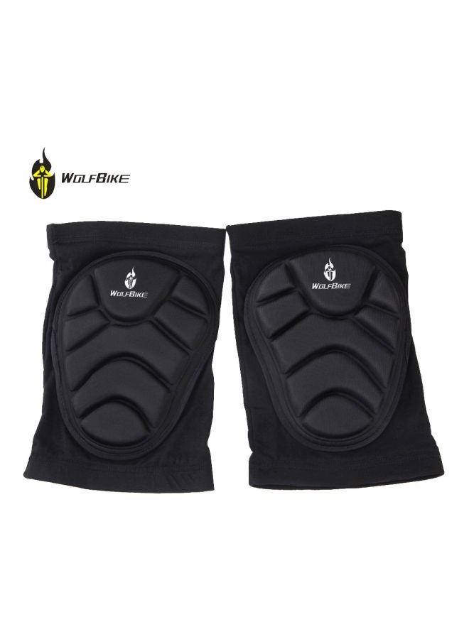 2-Piece Elastic Knee Protector Pad