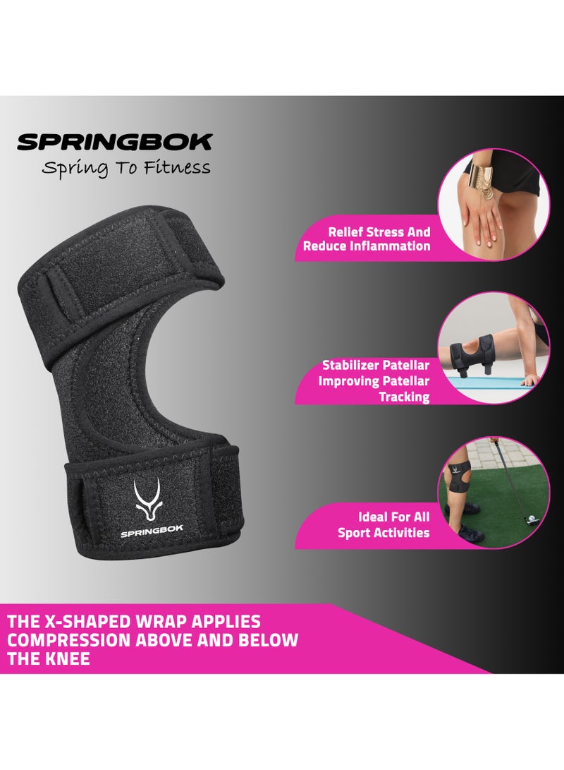 Springbok Sport Dual Knee Strap for men and women