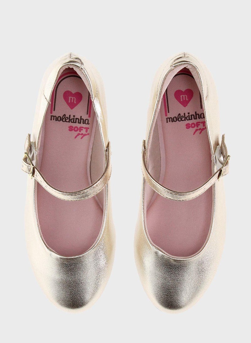 Youth Slip On Ballerinas